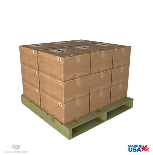 Boxed wire 10 gauge galvanized 50# boxes
